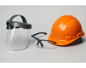 Оборудование для производства защиты головы и лица