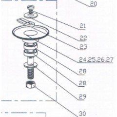 Диск ведомый в сборе (диск 11-241)