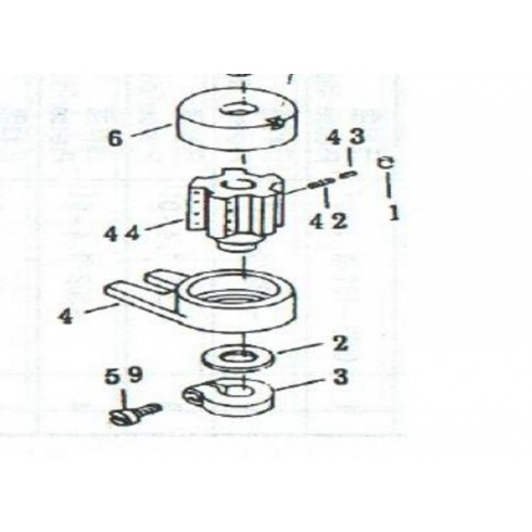Механизм продвижения в сборе 809992 (GP3-101/1.3-33)