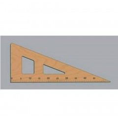Угольник деревянный