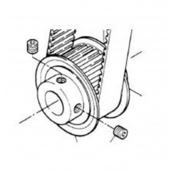 Барабан зубчатый нижний 250511-1