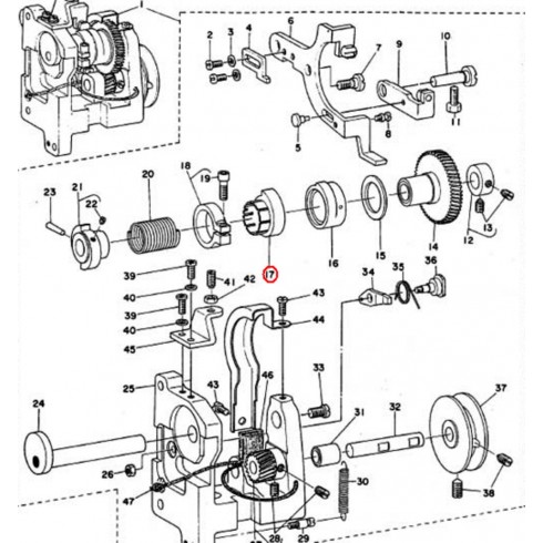 Втулка запирающая B3013-980-000