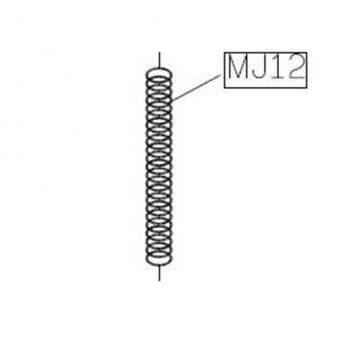 Пружина прижима стержня лапки MJ12 (original)