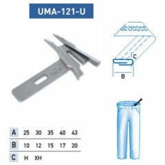 Приспособление UMA-121-U 40-17 мм M