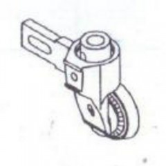 Лапка роликовая в сборе RE23P-A (средняя 30 мм) (original)