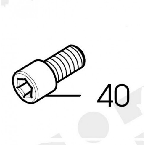 Винт SR-07400840 (original)