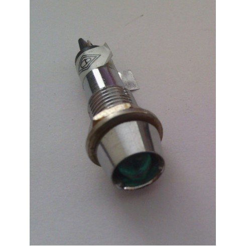 Лампочка сигнальная зелённая