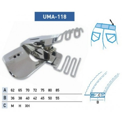 Приспособление UMA-118 70-40 мм M