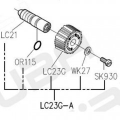 Регулятор длины стежка LC23G-A (original)