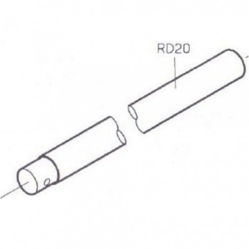 Вал рамки игловодителя RD20 (original)