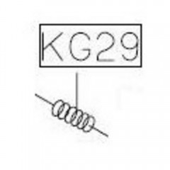 Пружина нитенаправителя игловодителя KG29 (original)