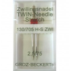 Игла Groz-beckert 130/705H-S ZWI 2.5 № 75 (1 шт/уп)