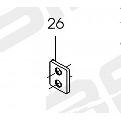 Пластина SR-07400626 (original)