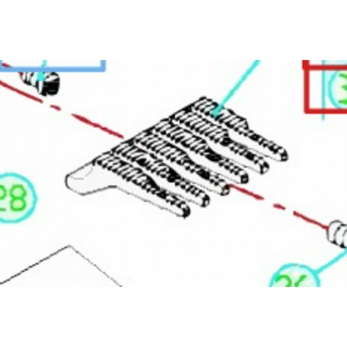 Двигатель ткани 30514013