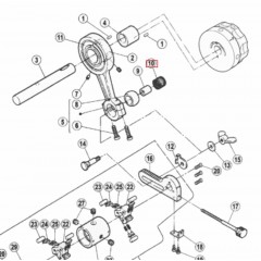 Подшипник игольчатый B07014