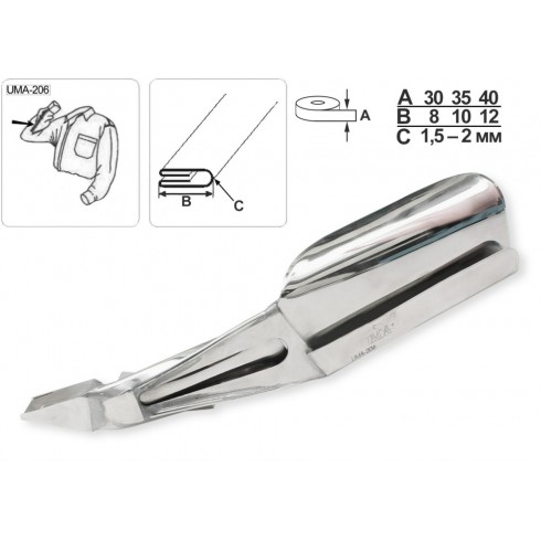 Приспособление UMA-206 40-12 мм L