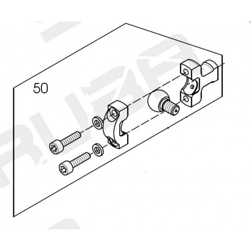 Дышло ножа левое SR-07400750 (original)