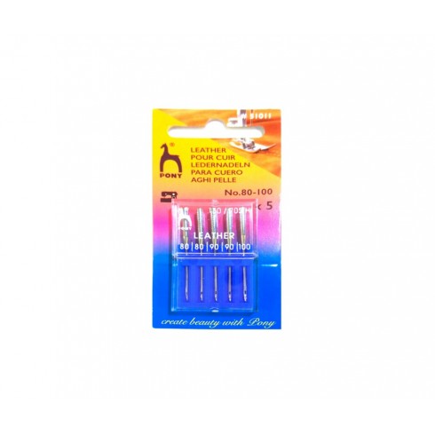 Игла Pony 51011 130/705H LL № 80-100 (80(2) 90(2) 100(1) (5 шт/уп)