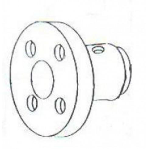 Держатель верхнего ножа (левый) 2-2-4