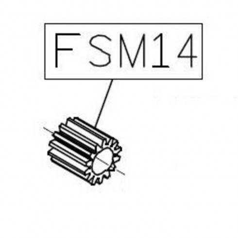Шестерня FSM14 (original)