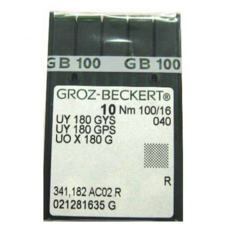 Игла Groz-beckert UYx180 GVS № 120/19