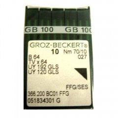 Игла Groz-Beckert B64 FFG/SES № 70/10