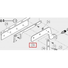 Пластина передняя 20112062