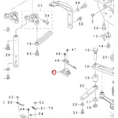 Основа ножа правая 400-12488 (original)
