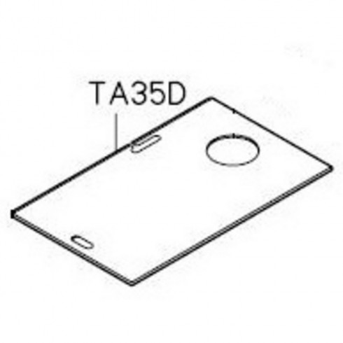 Пластина задвижная (левая) TA35D (original)