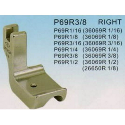 Лапка под кедер P69R 1/4