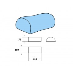 Колодка Comel AKN-03G форма на плечи-дамские
