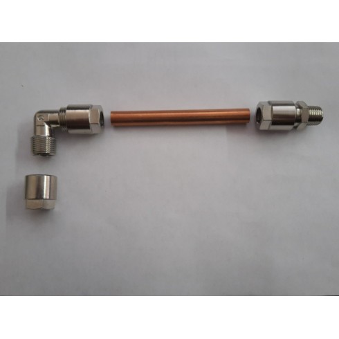 Комплект крепления стеклянной трубки (Pratika) RA005 R0045 R0006 R0496