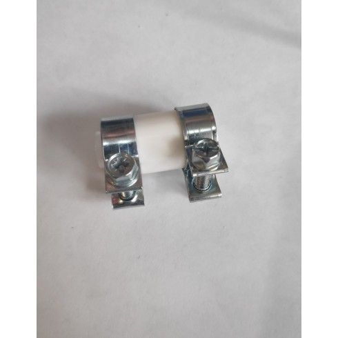 Хомут с прокладкой для стеклянной трубки MV6