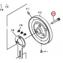 Винт 135-25407 (крепления шкива)