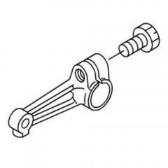 Рычаг стержня правого петлителя 131-31057 (original)