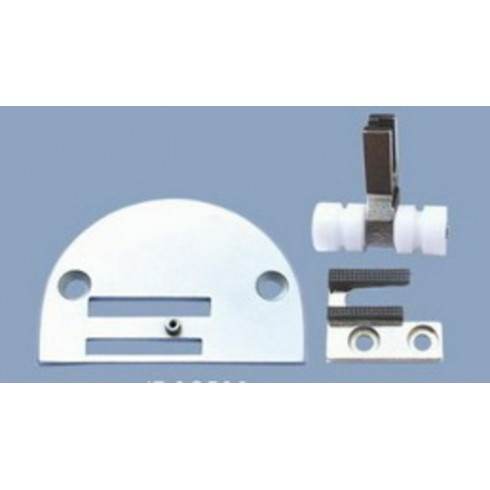 Комплект на прямострочку JZ-12511 (K-1) пластина, рейка, роликовая лапка