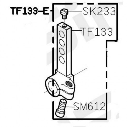 Рычаг дифференциальной подачи TF133-C (original)