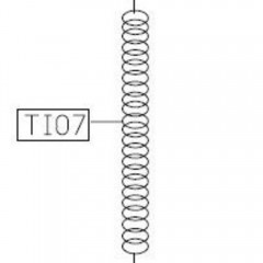 Втулка штанги лапки TI07 (original)