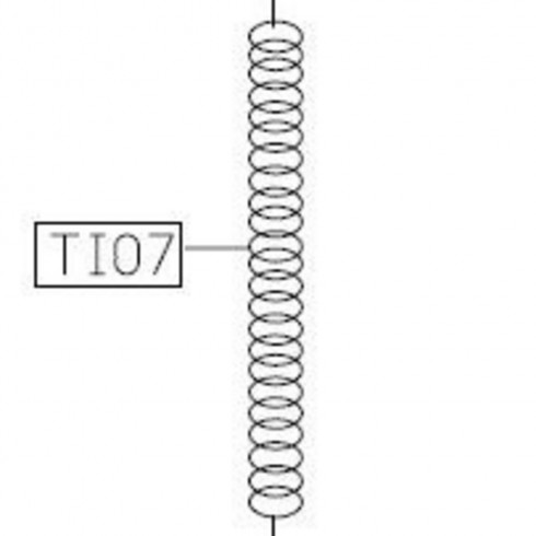 Втулка штанги лапки TI07 (original)