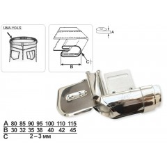 Приспособление UMA-110-LS 100-40 мм H