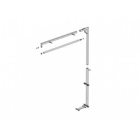 Подставка для подвеса утюга AKN-10A для столов серии BR/A, BR/A-L, FR/F