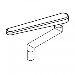 Поворотный рычаг Comel AKN-04C для столов серии BR/A-S, BR/A-RS