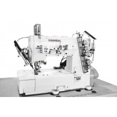 Промышленная швейная машина Kansai Special WX-8803D-UF/UTC-E 1/4(6.4) ( серводвигатель I90M-4-98)