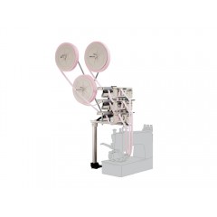 RACING MDK 60-4 Механическое устройство подачи тесьмы (до 4 дюймов) с пост натяжением. (оверлок)