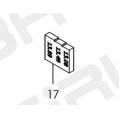 Шаблон для игл SR-07401917 (original)