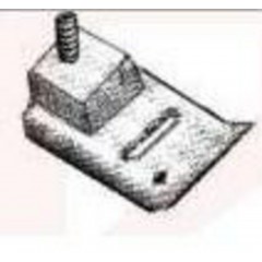 Подошва тефлоновая T-107B (зиг-заг)