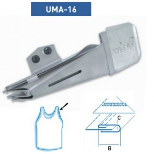 Приспособление UMA-16 55-22 мм M
