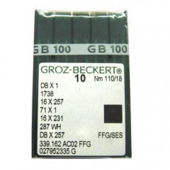 Игла Groz-beckert DBx1 FFG/SES № 110/18