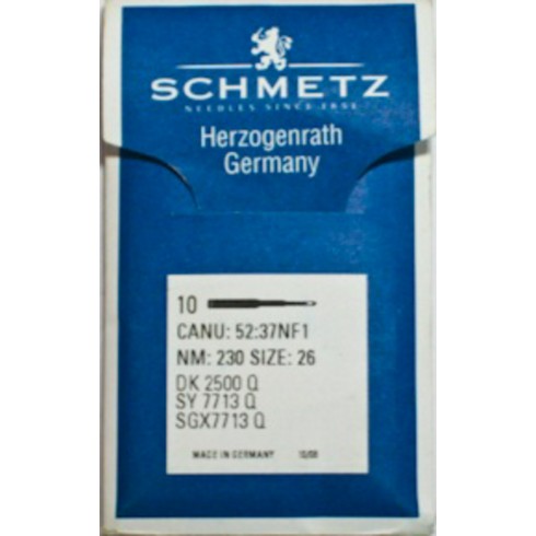 Игла Schmetz DK2500 Q № 230/26
