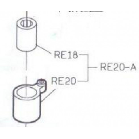 Втулка стержня лапки RE20-A (original)